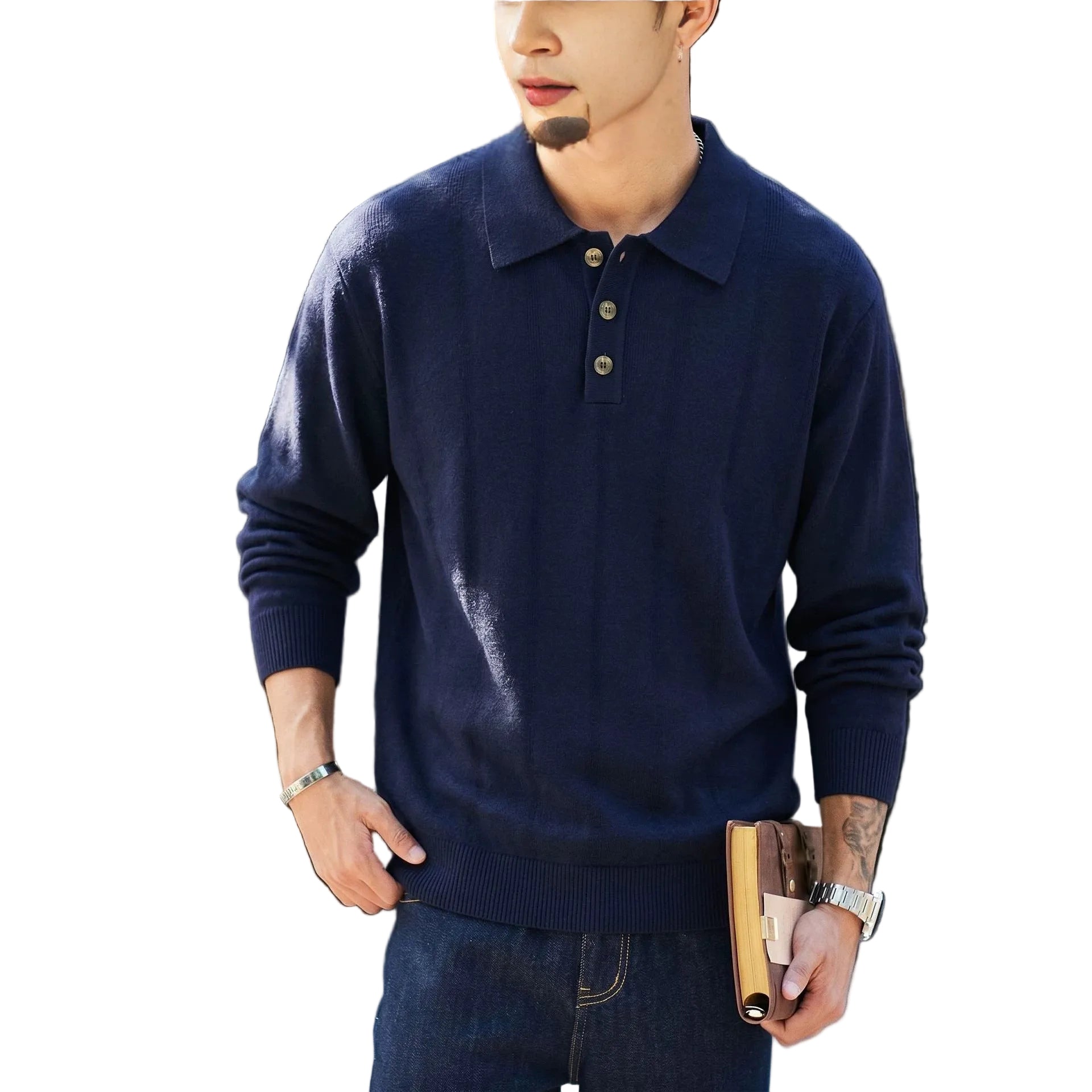 Long sleeved T-shirt for men