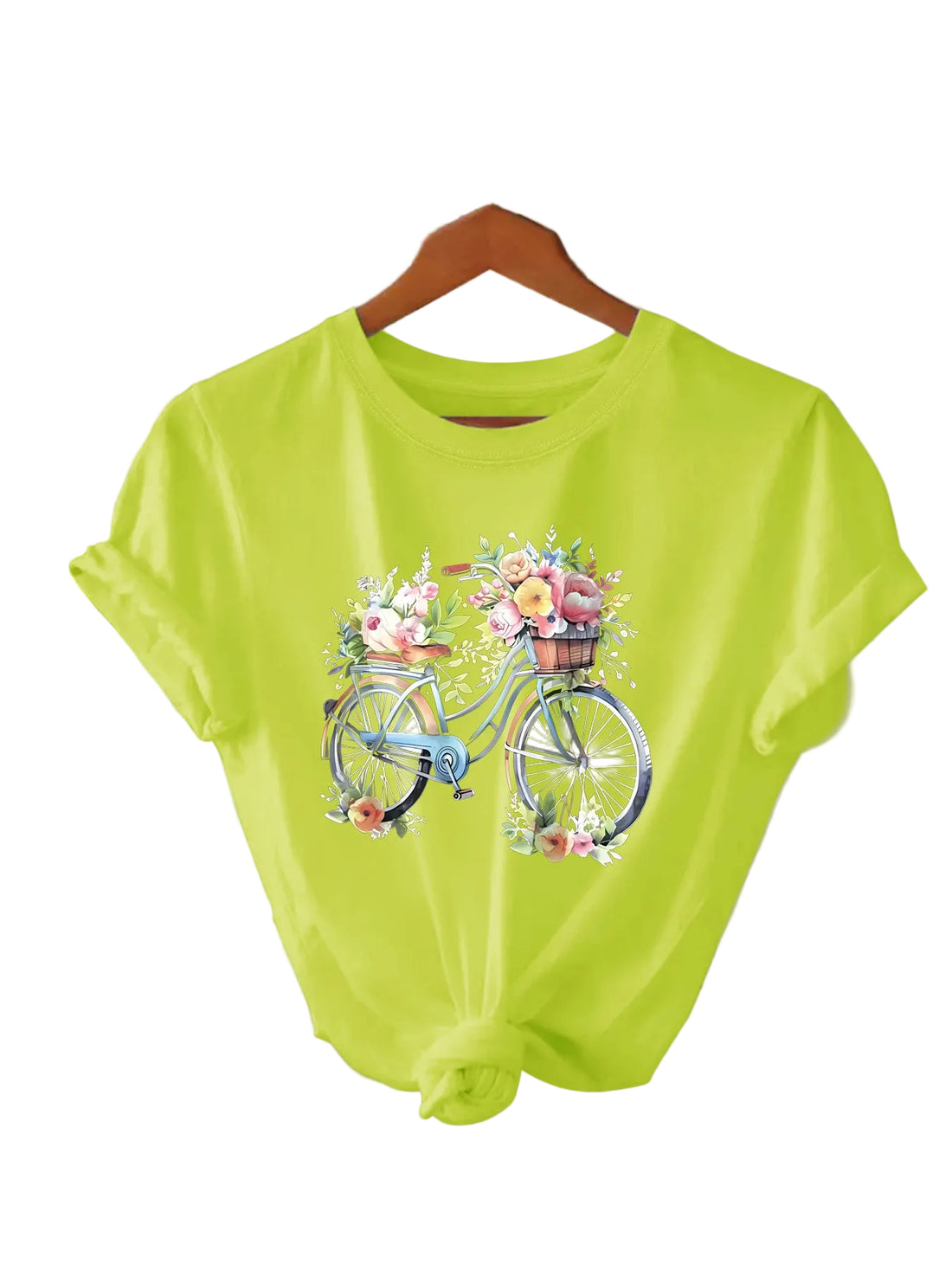 Pattern printed T-shirt