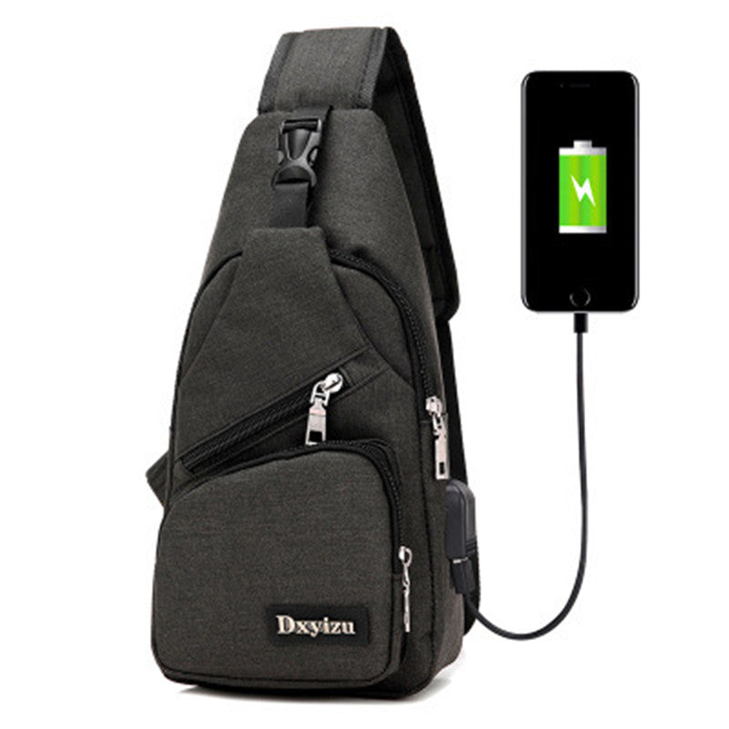Multifunctional Single Shoulder Messenger Bag Men Cross Bag - cas7m