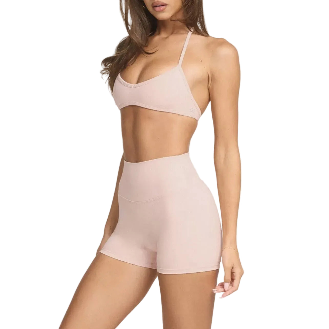 Women's Nylon-Spandex Yoga Vest & Shorts Set - Multiple Colors - cas7m