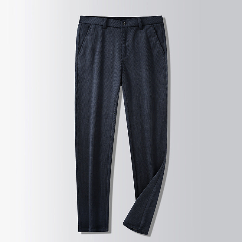 New Korean Style Fashion Elastic Casual Long Pants Men's Pants Spring And Autumn New Men's Jeans Slim Fit Skinny - cas7m