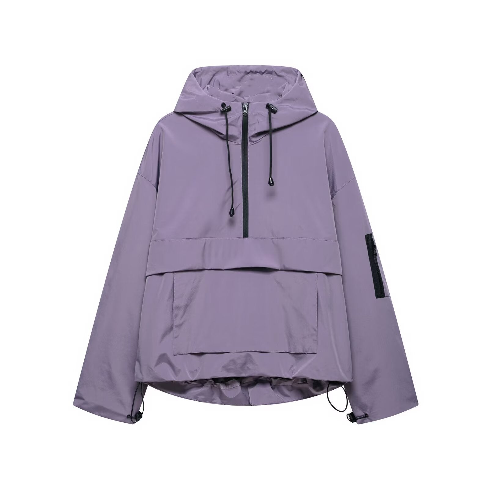 Women's Three-proof Fabric Hooded Jacket Multi-color Outdoor Jacket Coat - cas7m
