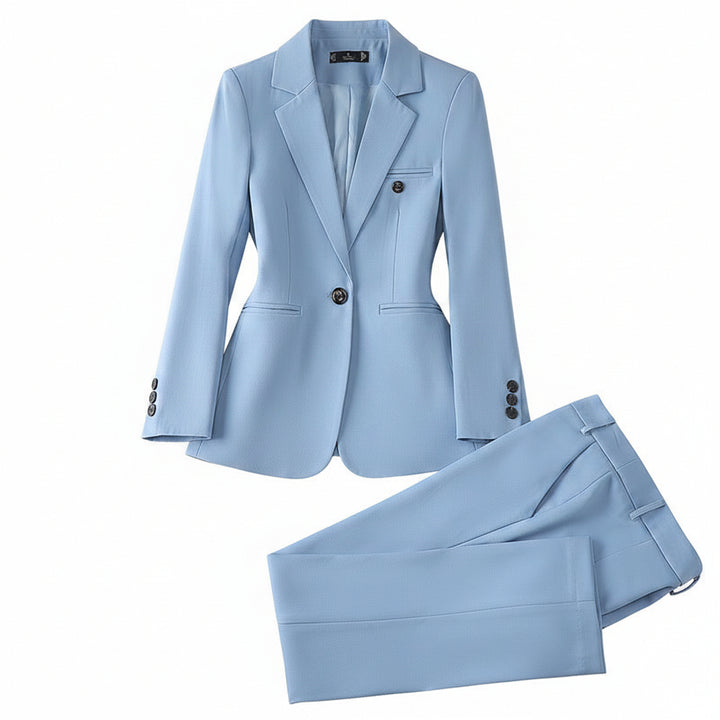 Women's Fashion Temperament Office Suits Business Wear Suit - cas7m
