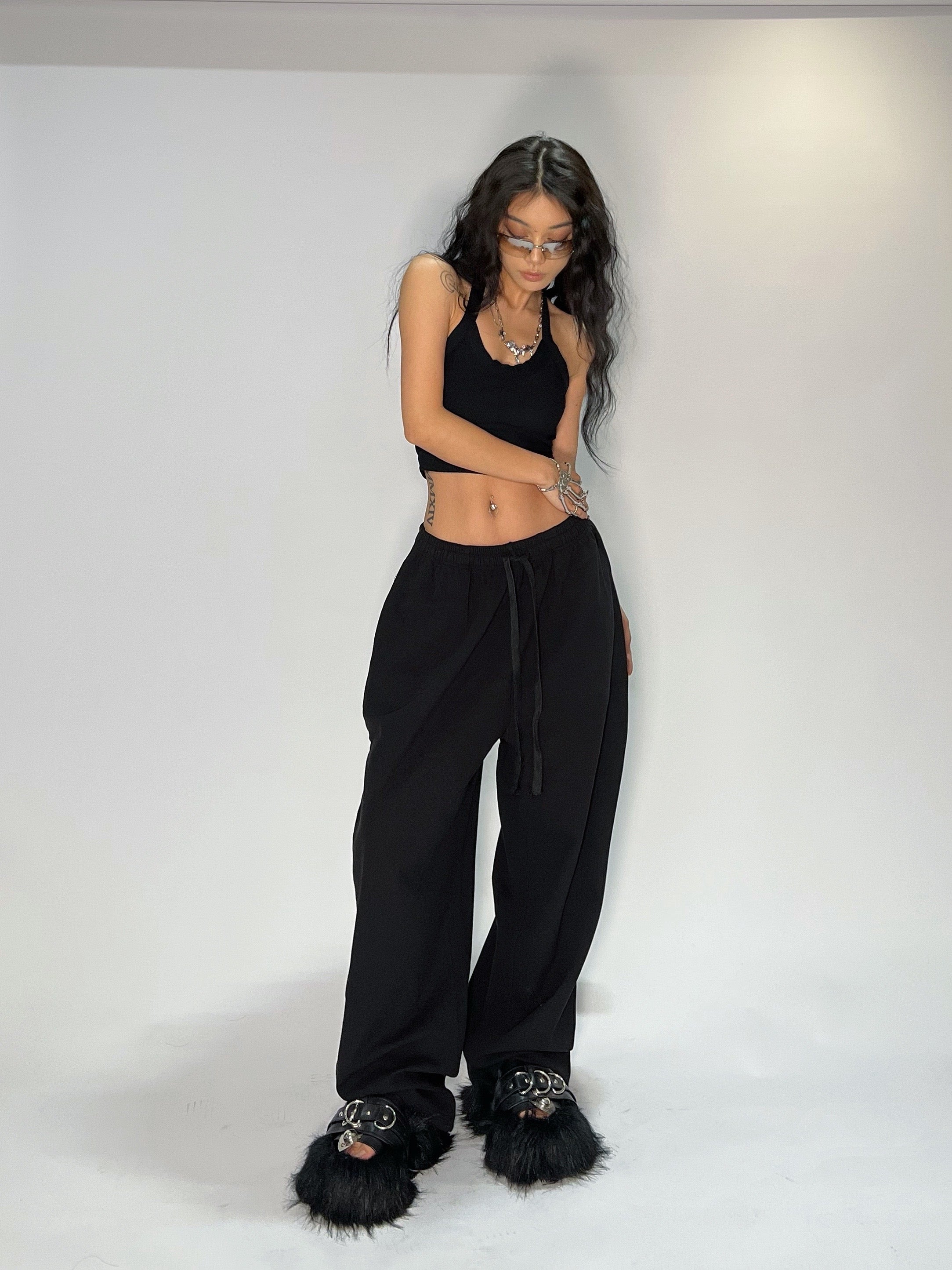 Loose Fitting Casual Jazz Street Dance Pants - cas7m