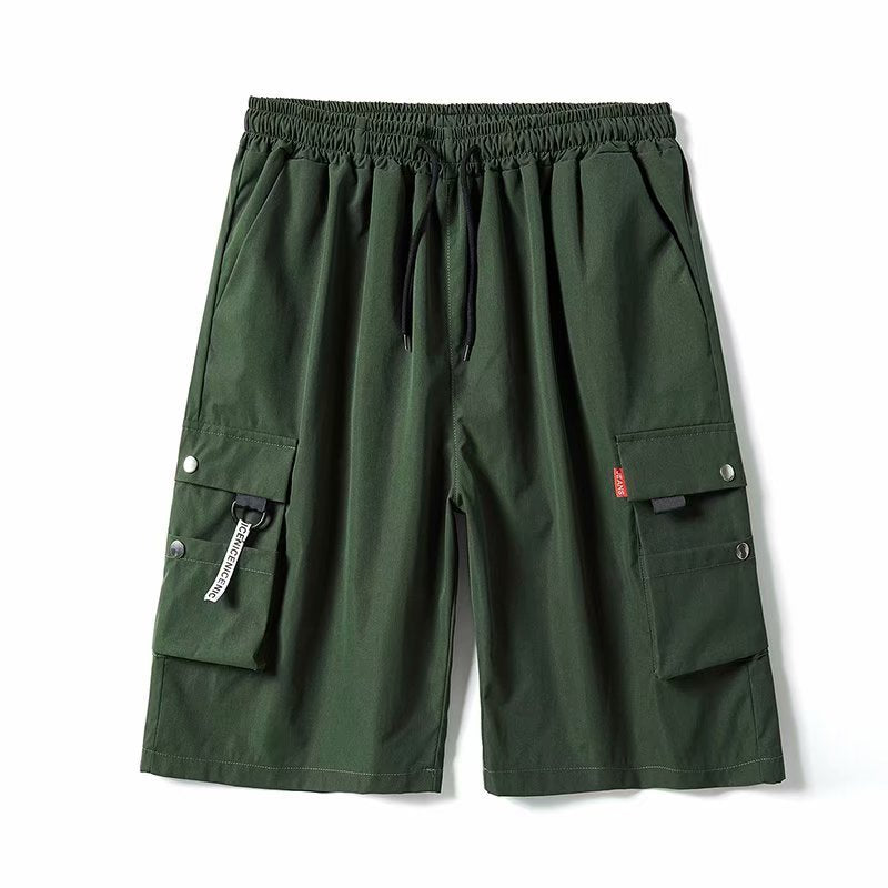Korean Style Loose Multi-pocket Cargo Pants - cas7m