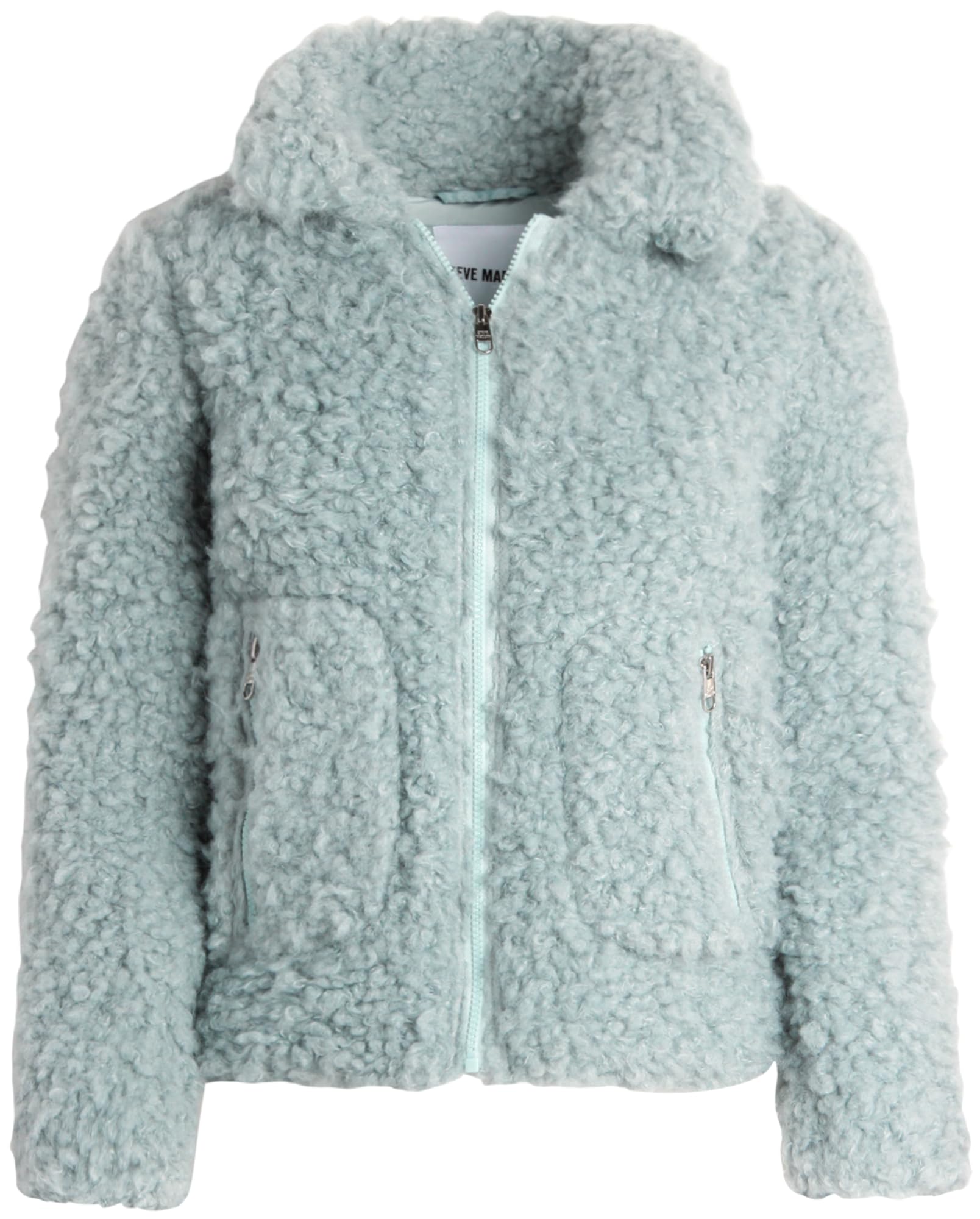 Steve Madden Girls Sherpa Zip Jacket - Casual Teddy Coat for Girls (4-16)
