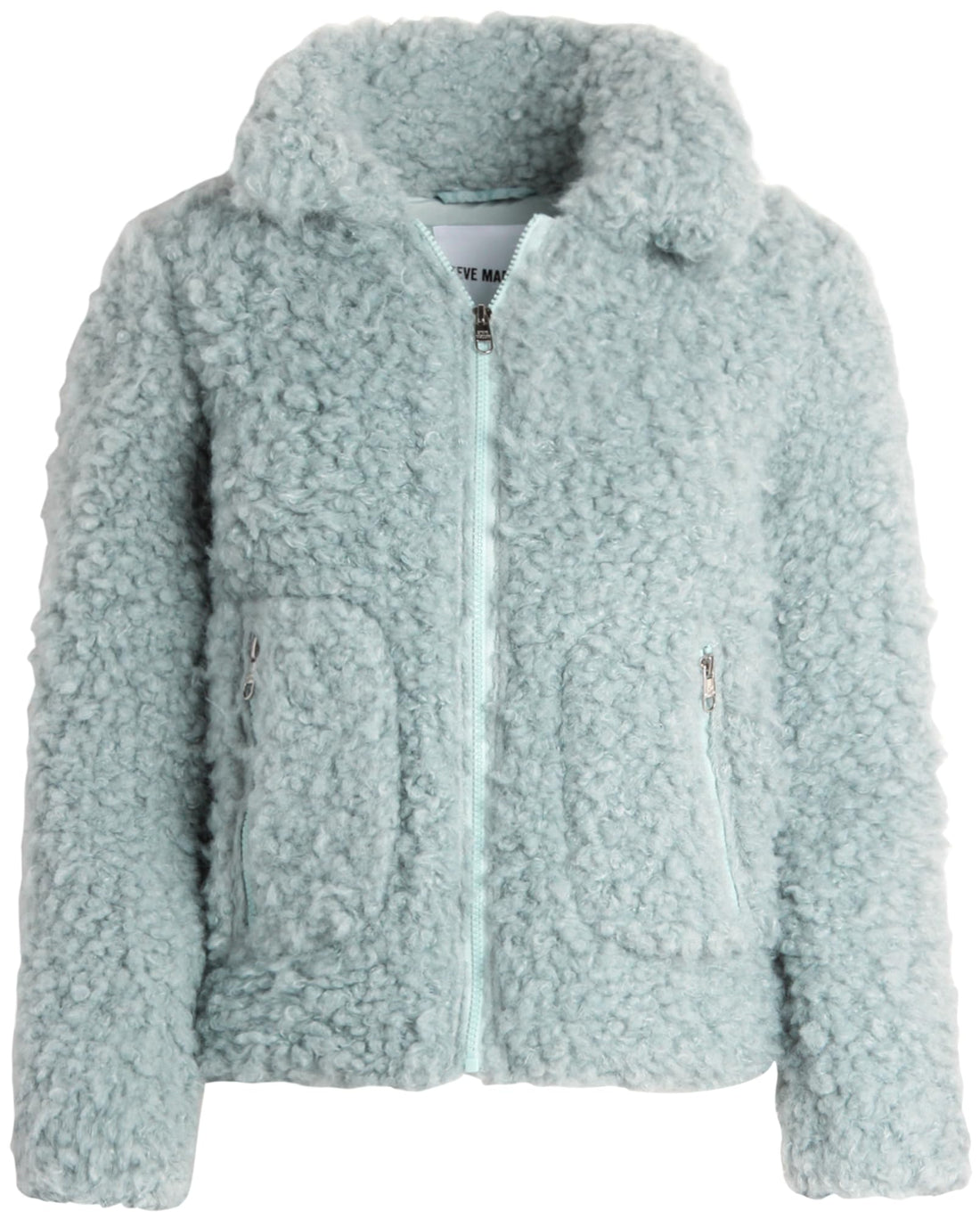 Steve Madden Girls Sherpa Zip Jacket - Casual Teddy Coat for Girls (4-16)