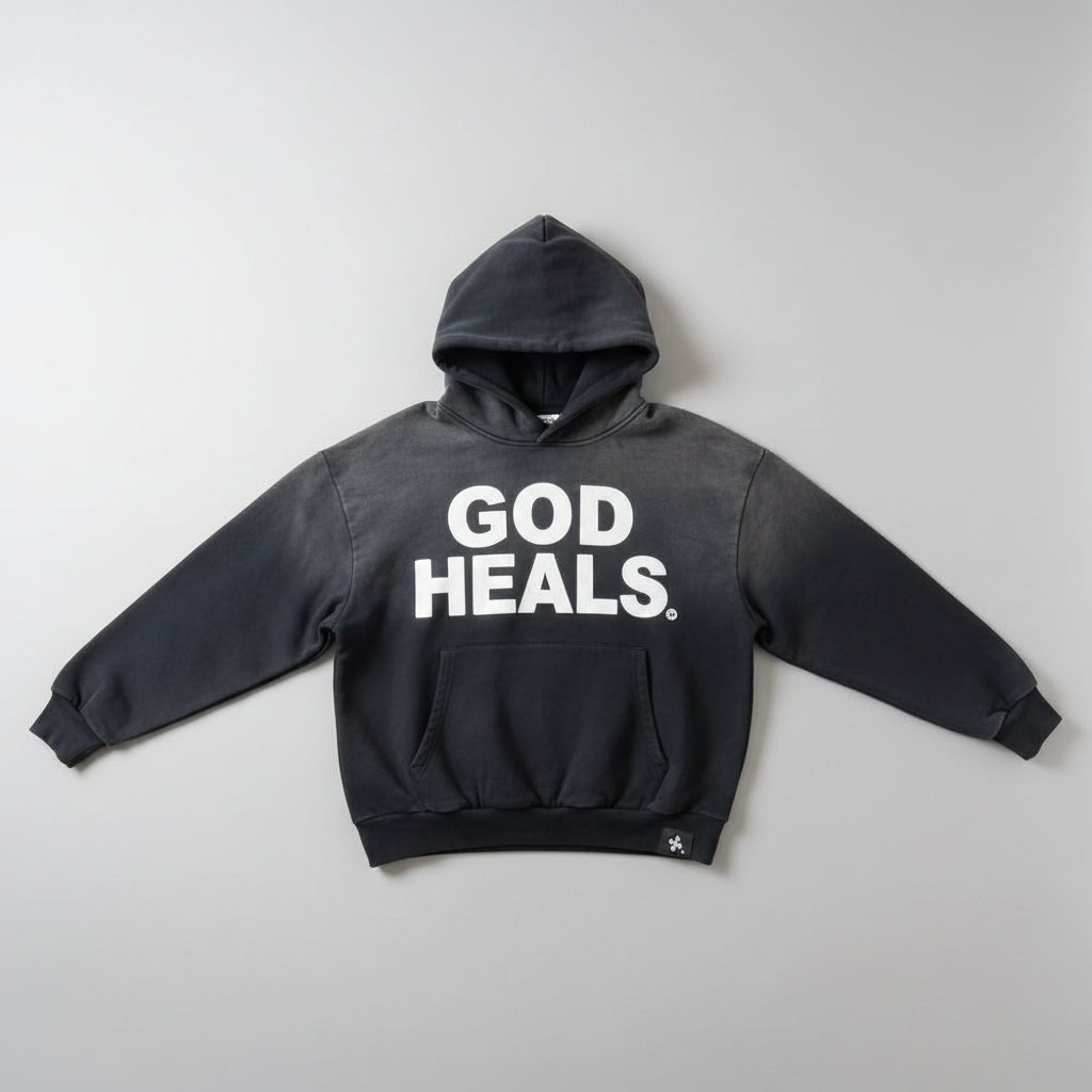 Women's Hoodie With Printed Hoodie - cas7m