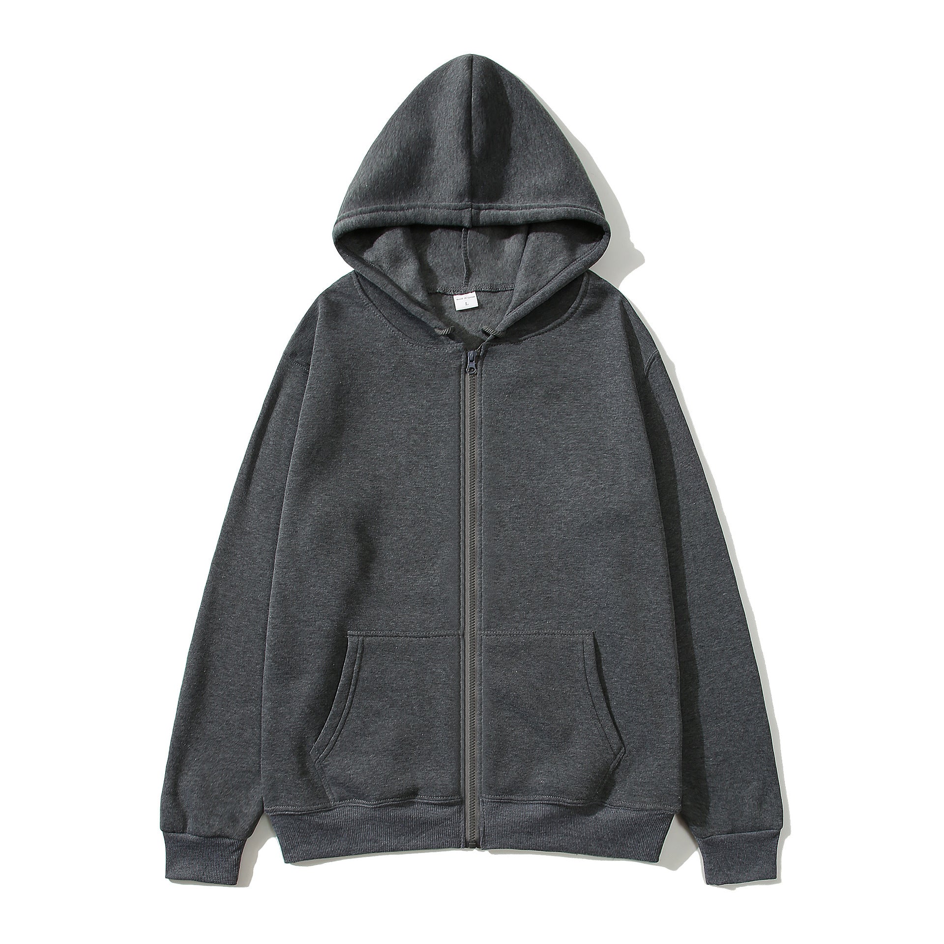Zipper Cardigan Hoodie For Both Men And Women - cas7m