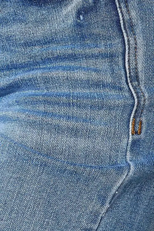 Elegant High Waist Ripped Jeans