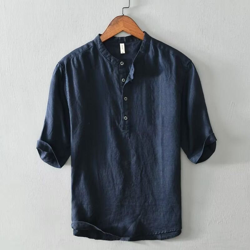Loose Fashion Japanese Style Retro T-shirt Men - cas7m