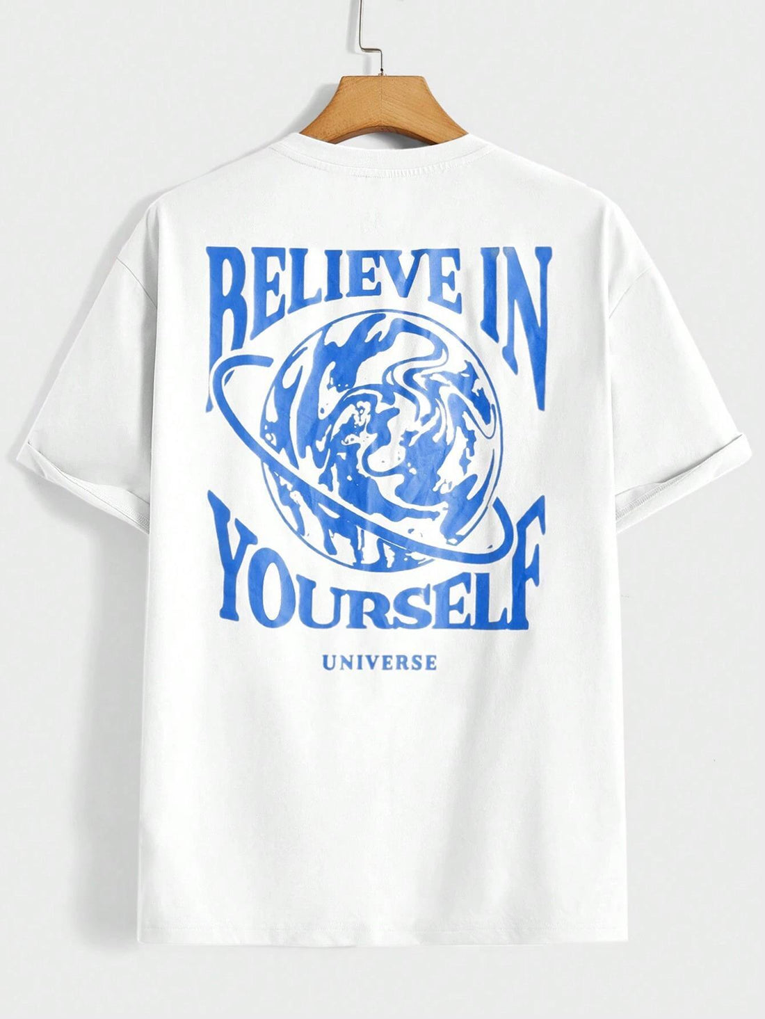 Believe In Yourself Universe Funny Men T-shirt - cas7m