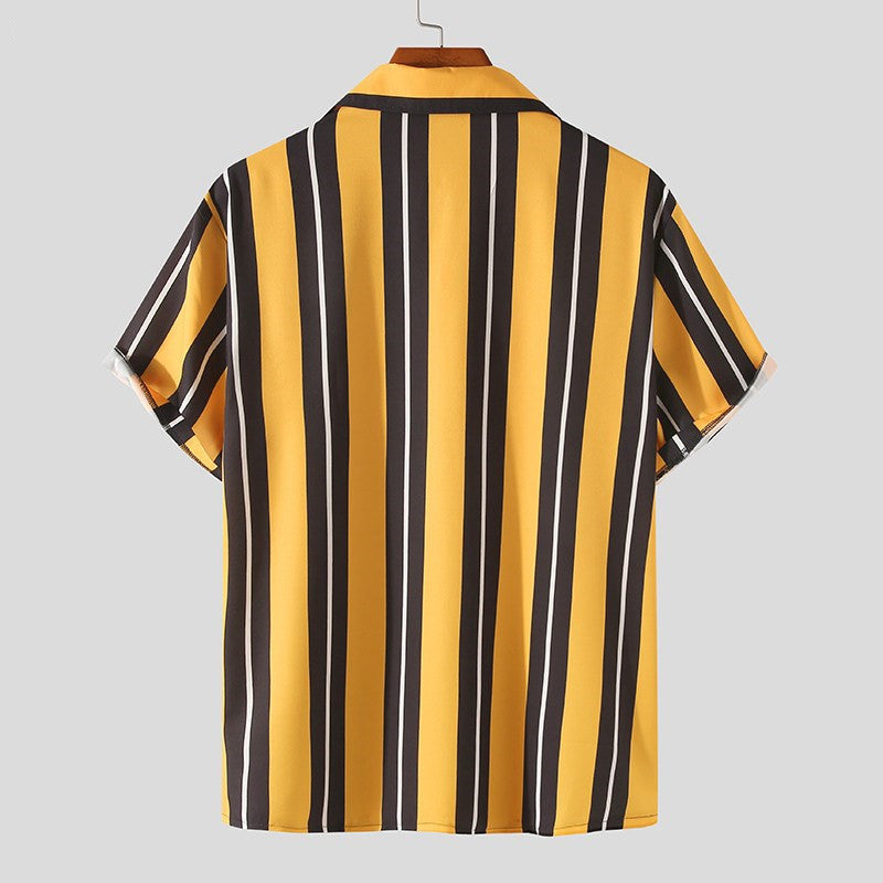 Soft Shirts For Men Shirt Mens Summer Streetwear Casual - cas7m