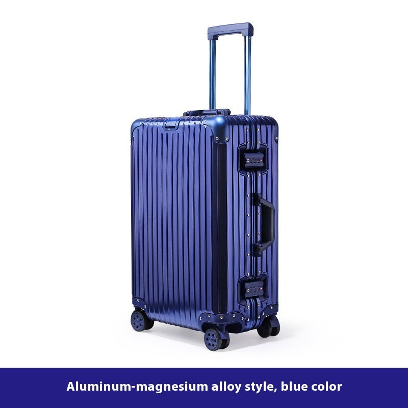 Alloy Trolley Case Luggage Business Travel Luggage - cas7m