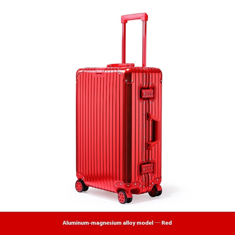 Alloy Trolley Case Luggage Business Travel Luggage - cas7m
