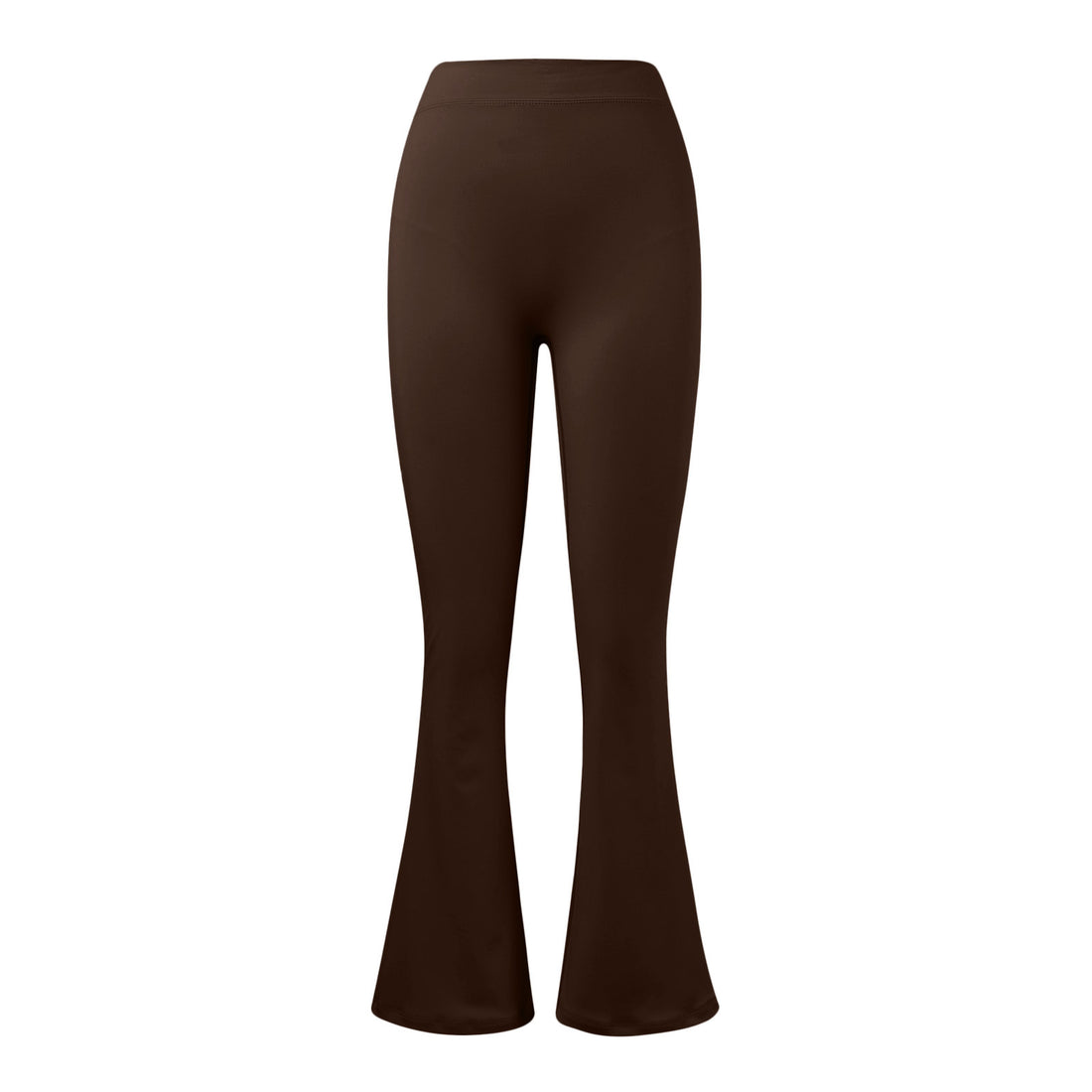 Nude Feel Seamless Slightly Flared Yoga Pants Sports Running Fitness Pants Female High Waist Hip Lift Yoga Pants - cas7m