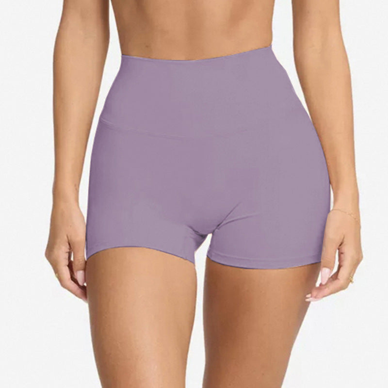 Women's Nylon-Spandex Yoga Vest & Shorts Set - Multiple Colors - cas7m