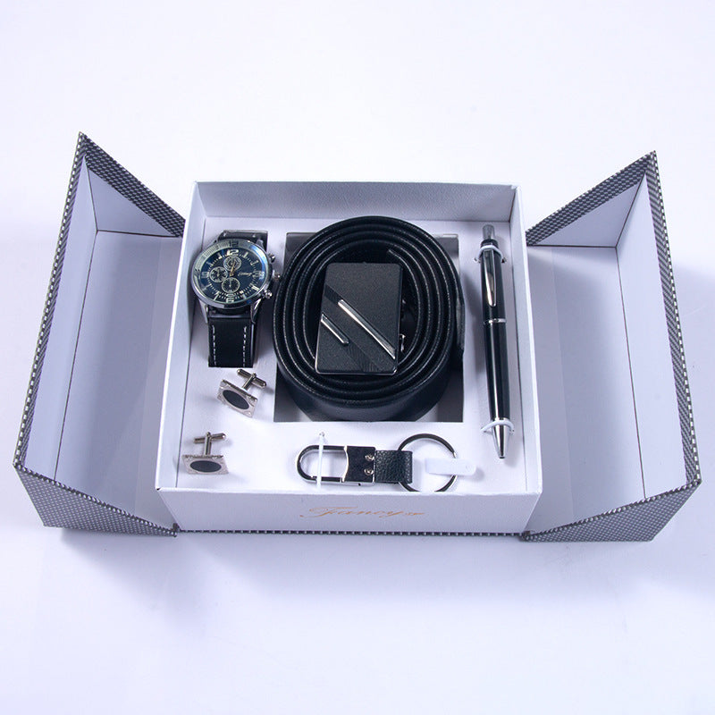 Men's Gift Suit Business Watch Belt - cas7m