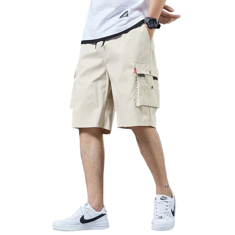 Korean Style Loose Multi-pocket Cargo Pants - cas7m