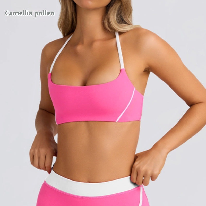 Yoga Underwear Sports And Fitness Running Outdoor Bra And Skirt - cas7m