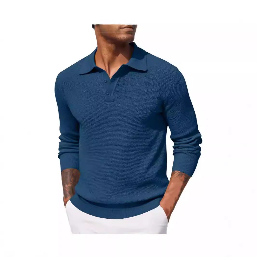 Autumn New Casual Long-sleeved Top For Men - cas7m