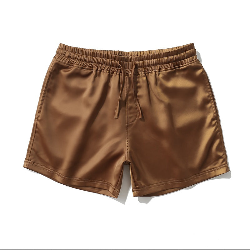 Men's Three-point Pants Trendy Men Fat Men Plus Size - cas7m