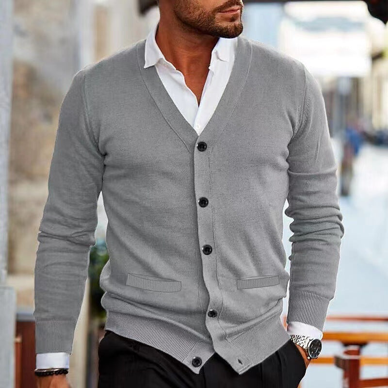 Men's Clothing Sweater Coat Autumn And Winter - cas7m