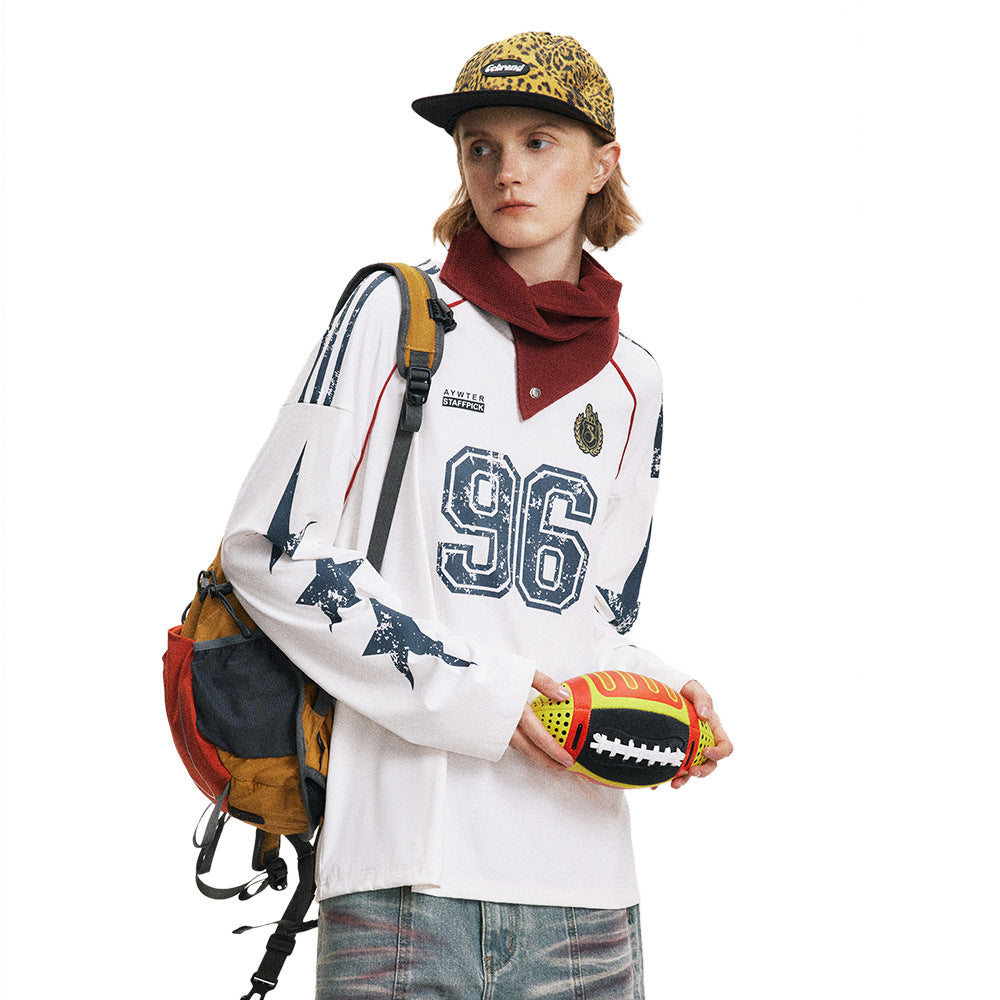 Sports Loose Baseball Clothing Men And Women - cas7m
