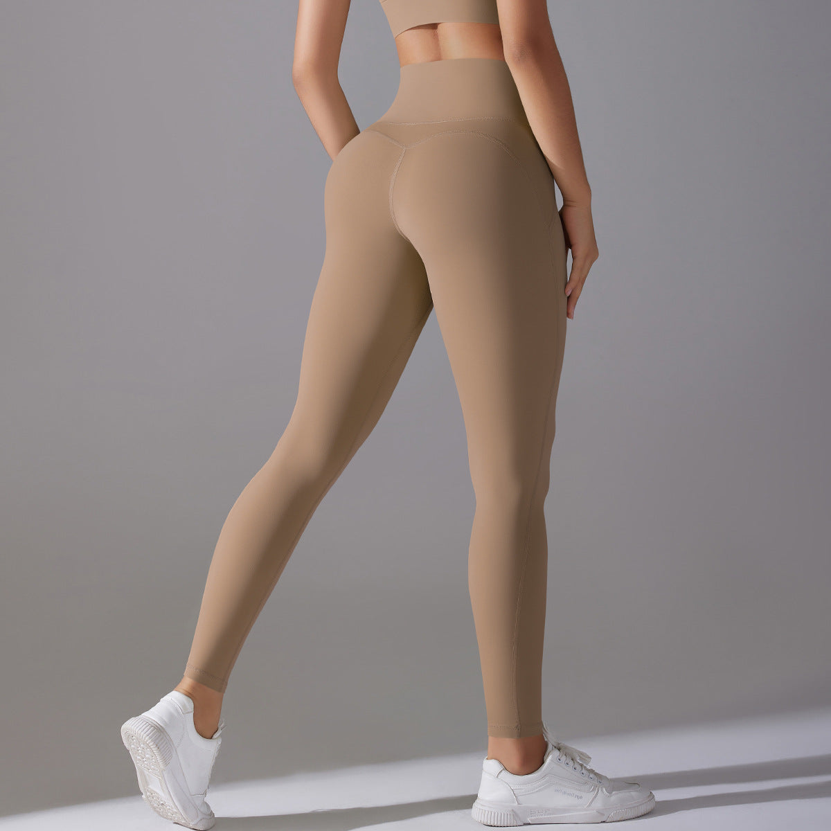 Internet Celebrity High Waist Hip Lift Nude Feel Hot Pants Yoga Pants Women - cas7m