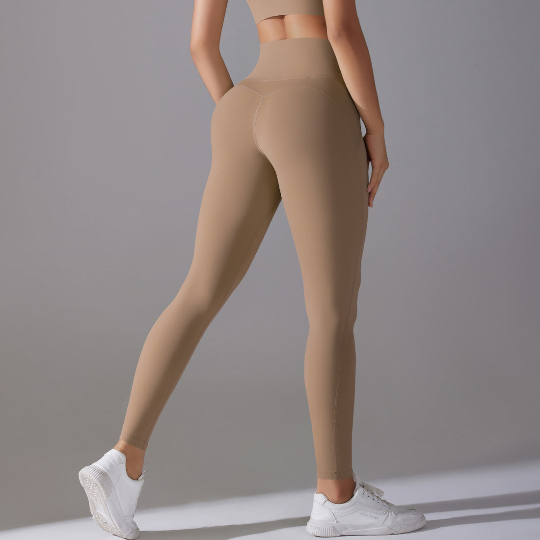 Internet Celebrity High Waist Hip Lift Nude Feel Hot Pants Yoga Pants Women - cas7m
