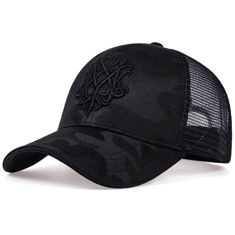 Korean Version Of The Trendy Fashion Leisure All-Match Spring And Autumn Baseball Caps Sun Protection Caps Men'S Sun Hats - cas7m
