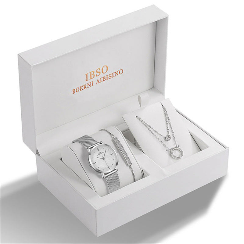 Bracelet ladies watch set - cas7m