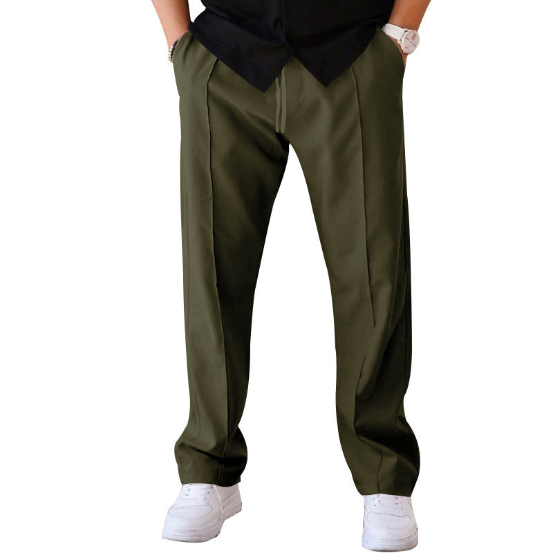 Men's Summer Loose Straight Exercise Casual Pants - cas7m
