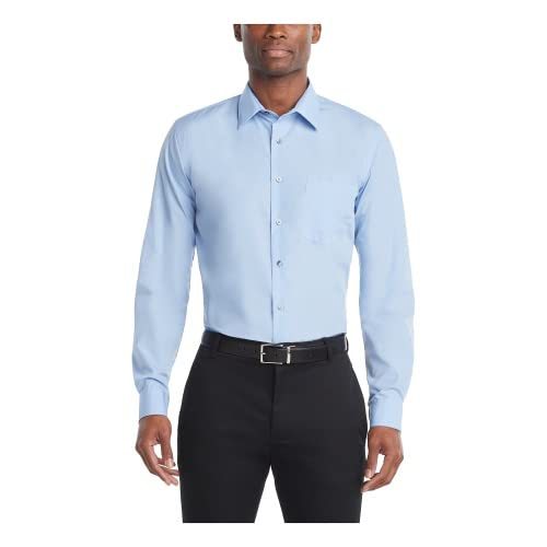 Men's White Shirt Formal Wear Solid Color - cas7m
