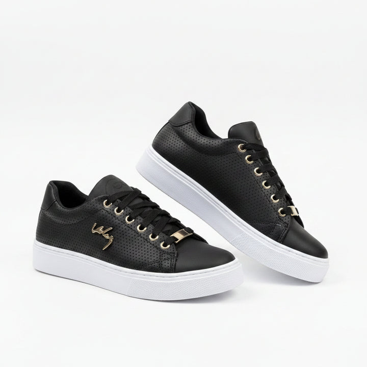 Women Flat Sneakers Breathable Lace-up Shoes For Girls - cas7m