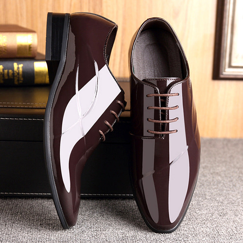 New Men's Business Formal Leather Shoes - cas7m