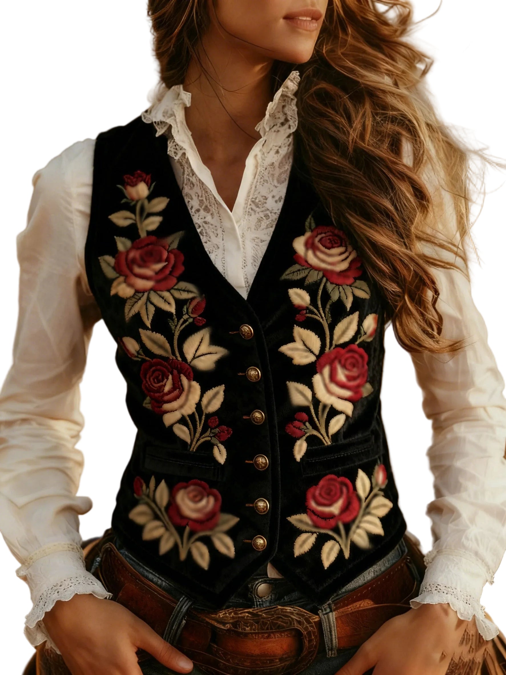 Casual Sleeveless V-neck Slim-fit Vest - cas7m