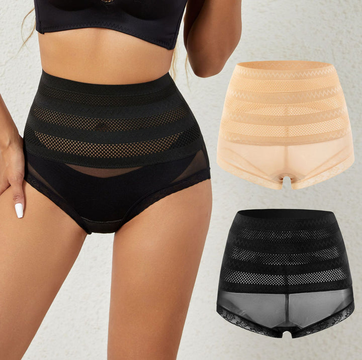 Women's Body Shaping Abdominal Pants Body Shaping And Hip Lifting Basic Panties - cas7m