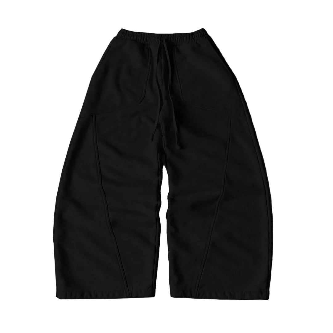 Sweatpants Embroidered Men's And Women's Wide-leg Pants Loose Casual Pants - cas7m