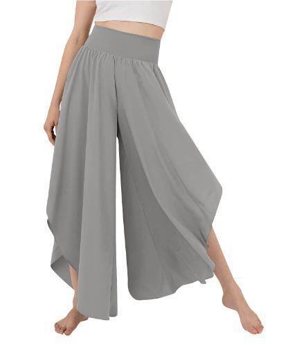 Micro La High Waist Loose Casual Pants - cas7m