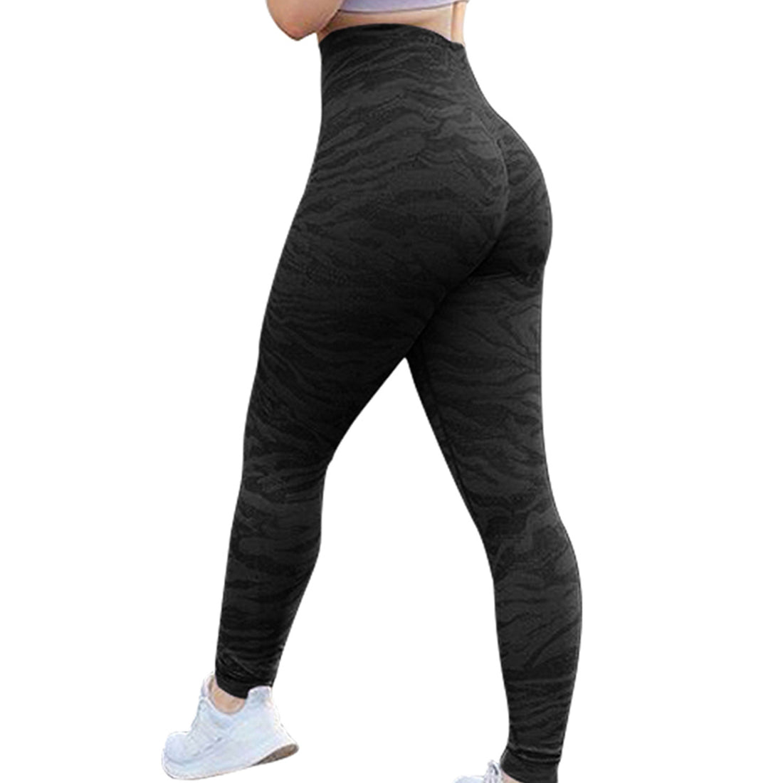 Butt Leggings For Women Push Up Booty Legging Workout Gym Tights Fitness Yoga Pants - cas7m