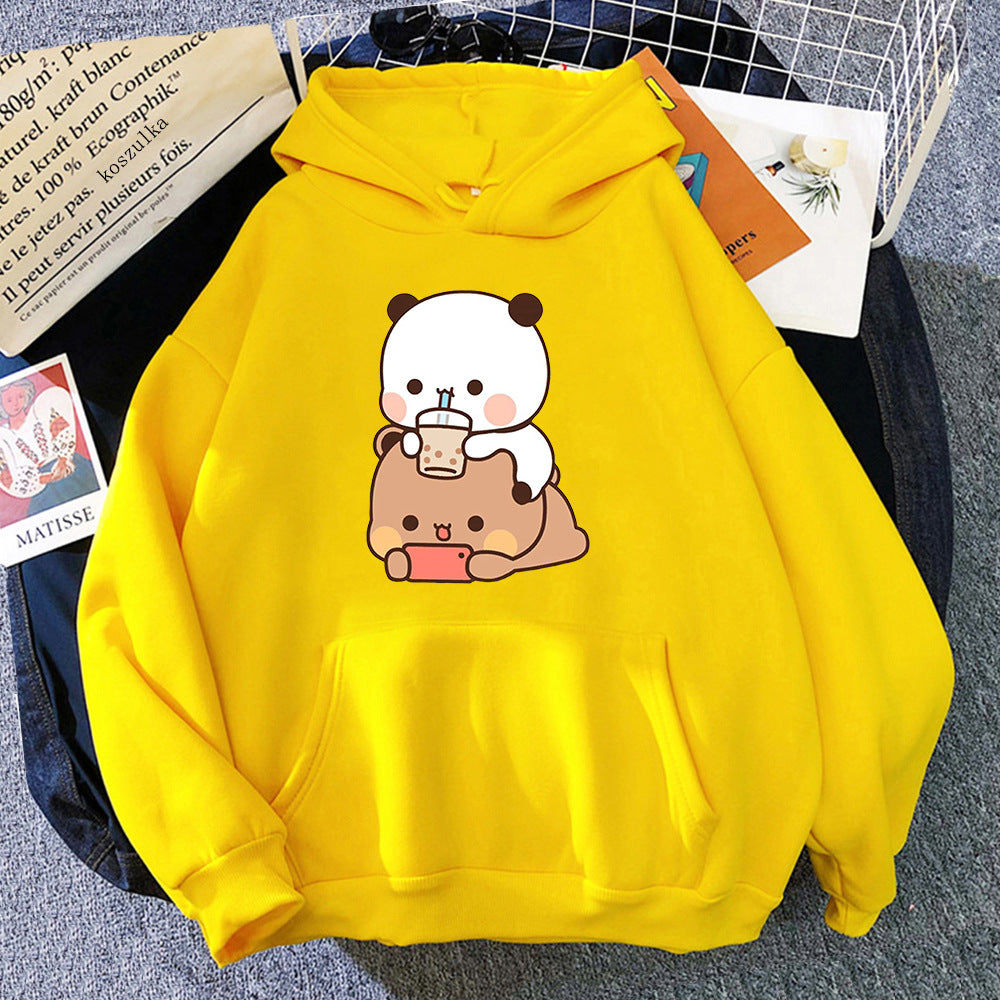 Bubu And Dudu Hoodies For Women Aesthetic Graphic Fun Kawaii - cas7m
