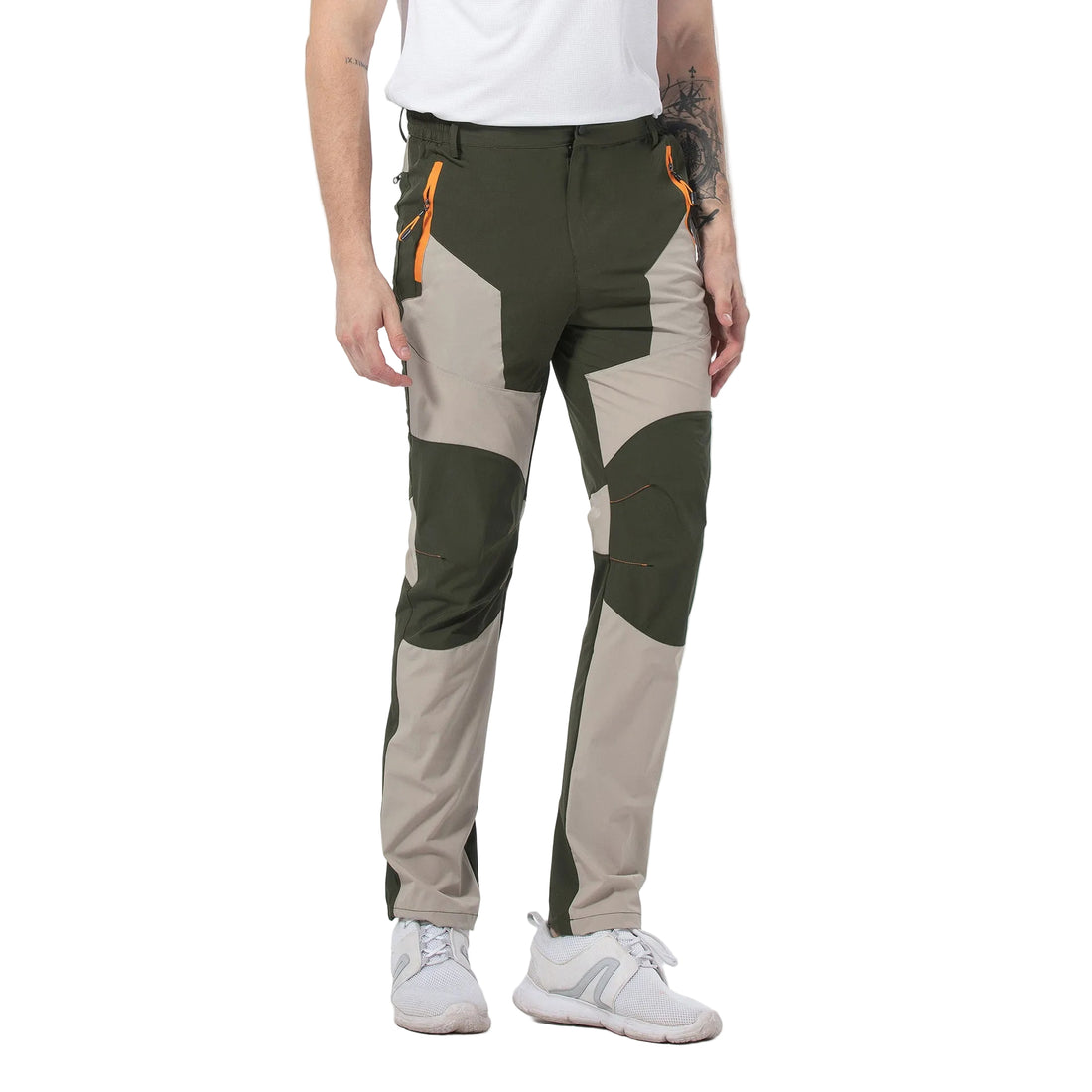 Outdoor Quick-dry Pants Elastic Cycling Pants Waterproof Charge - cas7m