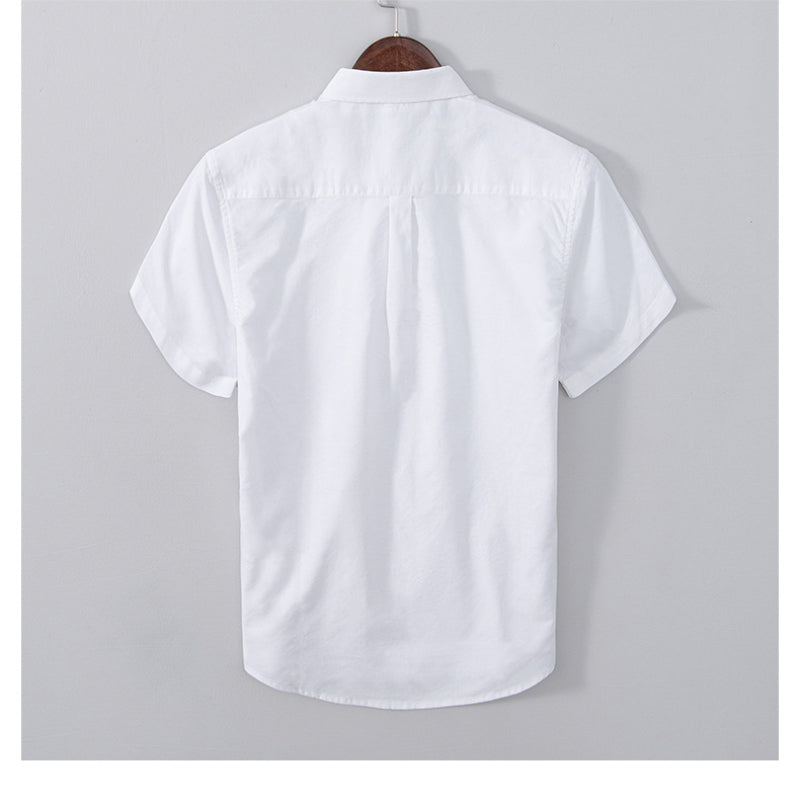 Summer And Spring New Men Casual Short-sleeved Shirt - cas7m