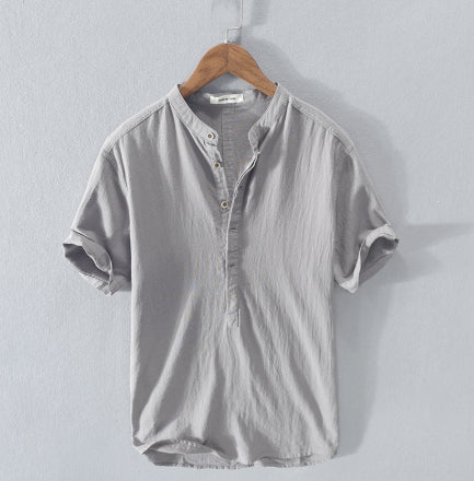 Loose Fashion Japanese Style Retro T-shirt Men - cas7m