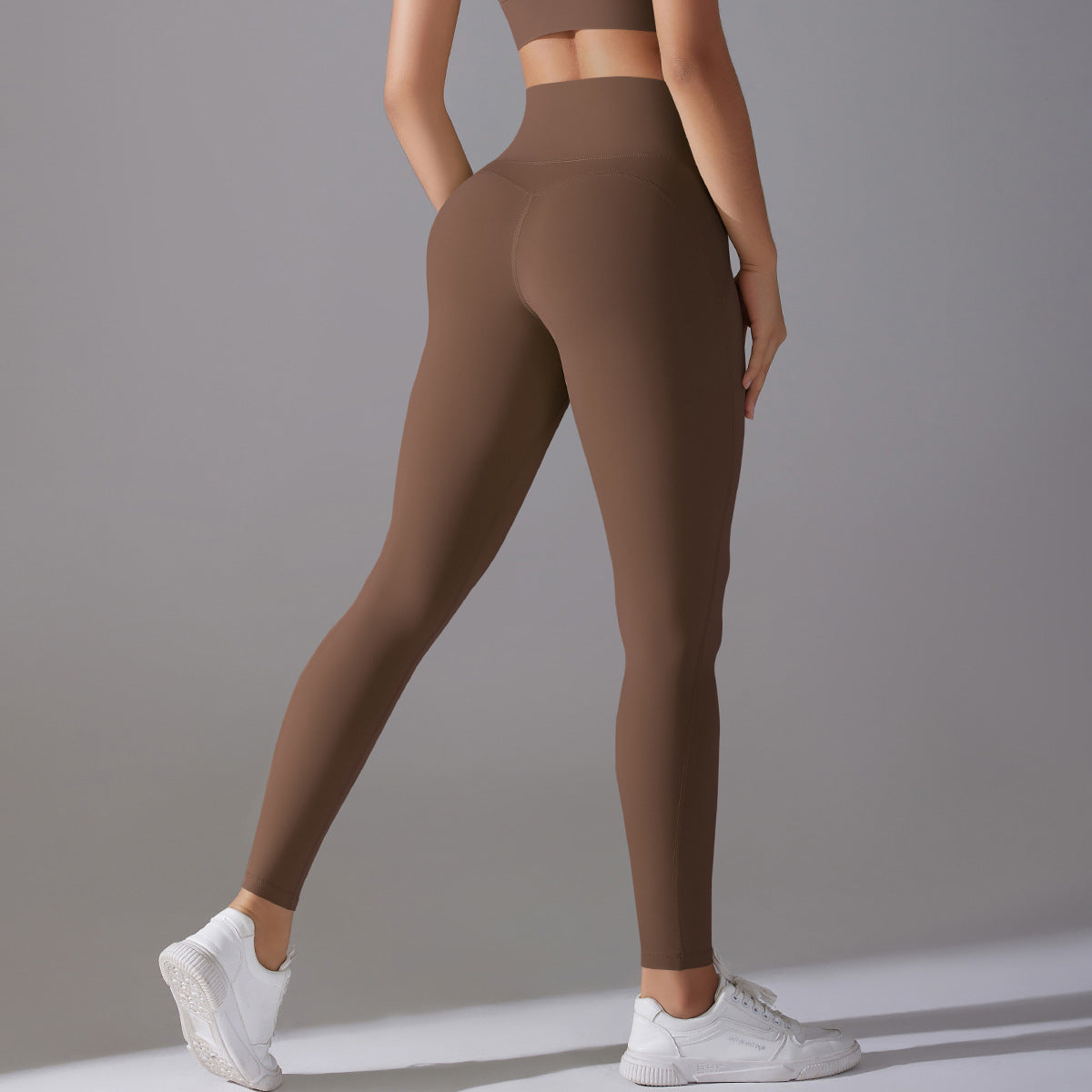 Internet Celebrity High Waist Hip Lift Nude Feel Hot Pants Yoga Pants Women - cas7m