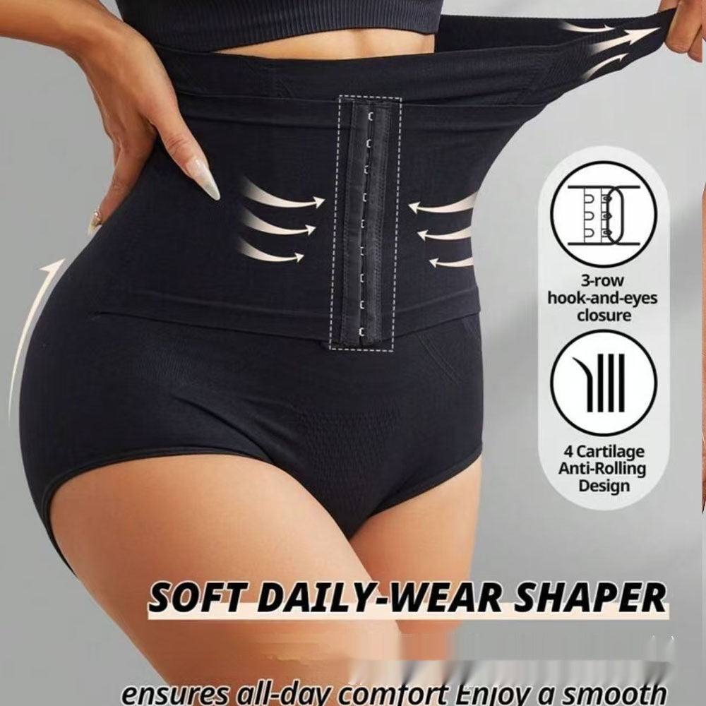 Body Shaping Abdominal Pants Female High Waist Hip Lifting And Belly Contracting - cas7m