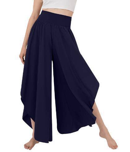 Micro La High Waist Loose Casual Pants - cas7m