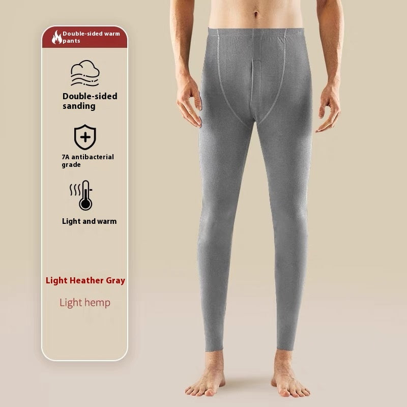 Long Johns Men's Warm Compression Pants Leggings - cas7m