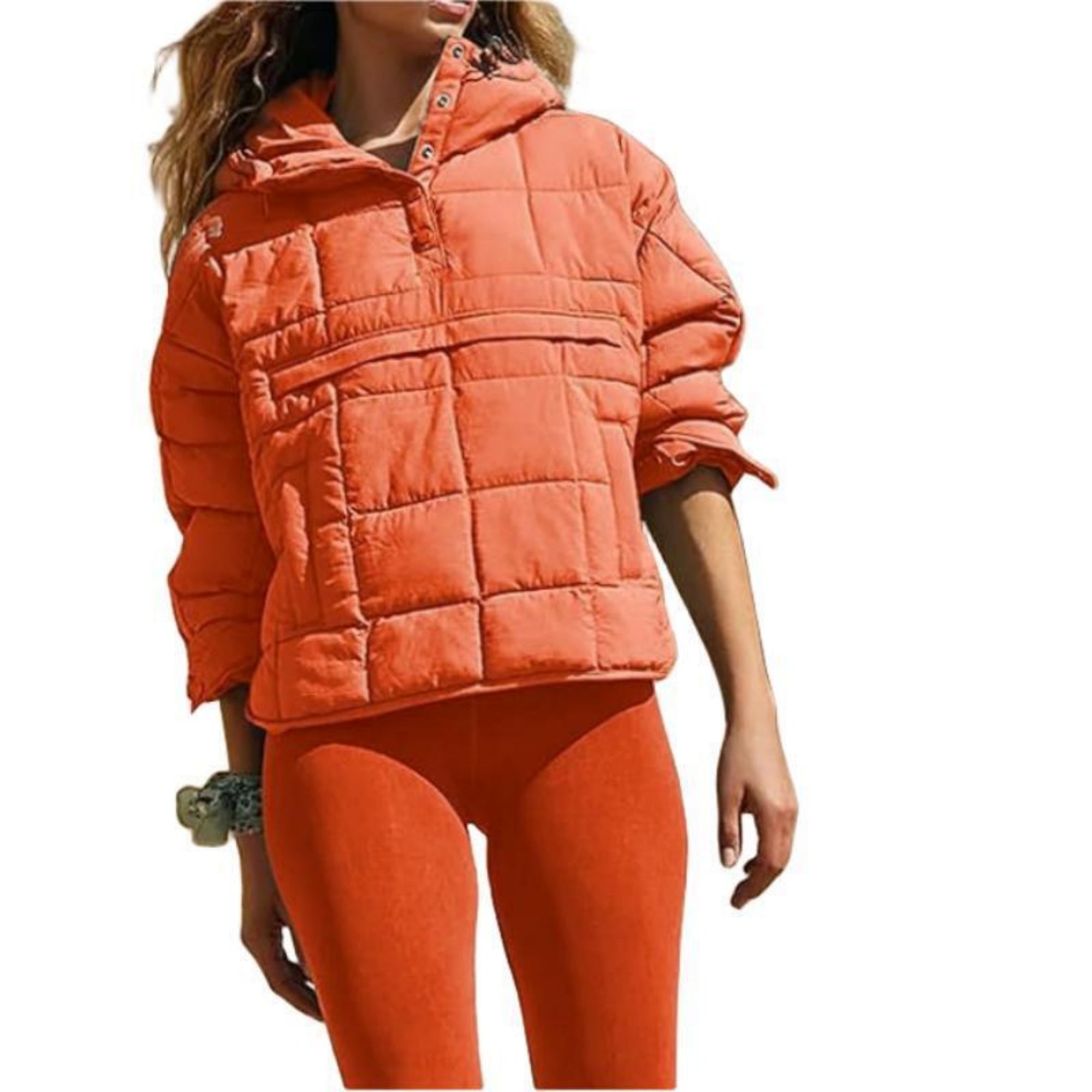 Hooded Cotton Coat Jacket Women - cas7m